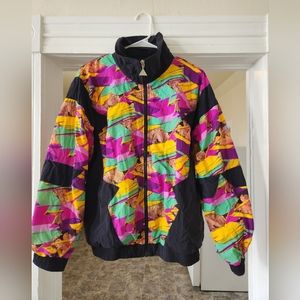 Vintage 80's Windbreaker Casual Isle sz L